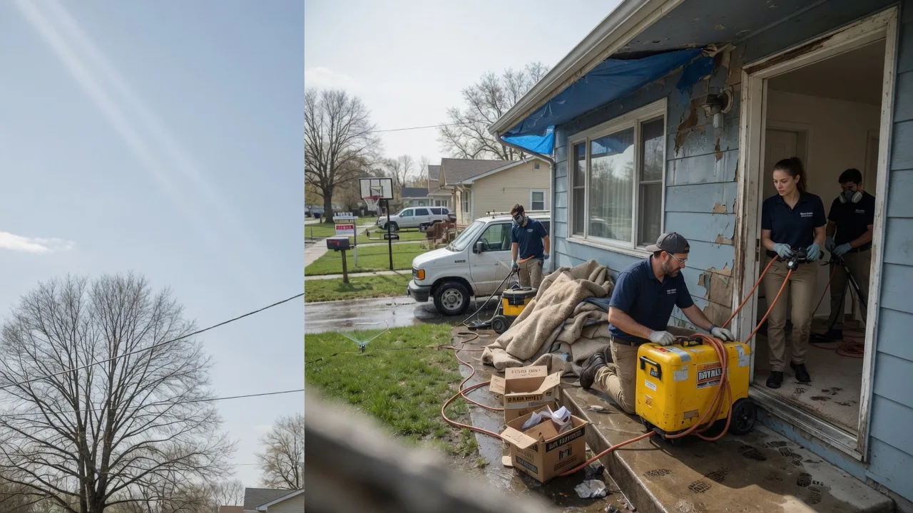 Basement Flood Cleanup in Rolla, MO near me